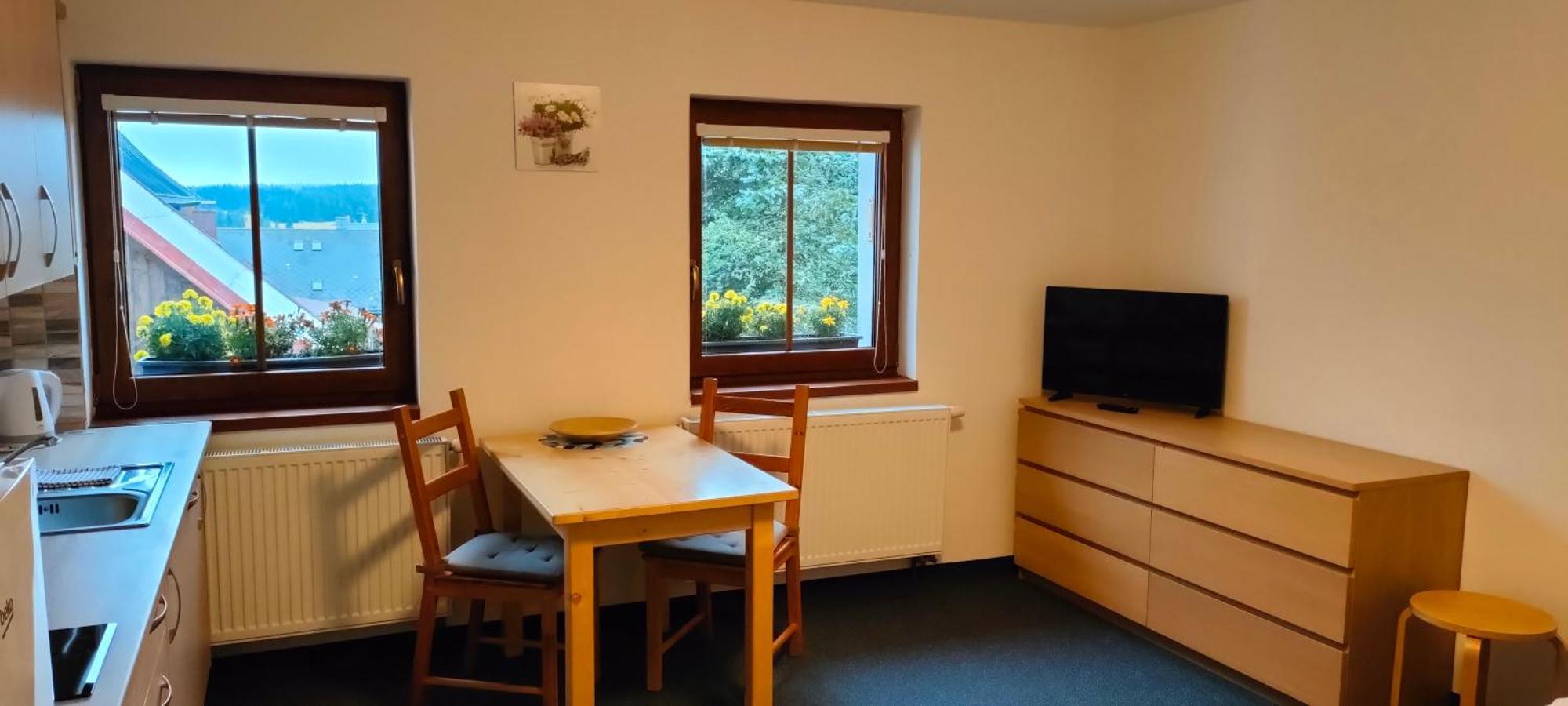 Apartmány Na náměstí Boží Dar Exteriér fotografie